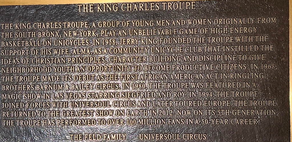 King Charles Troupe – The Circus Ring Of Fame